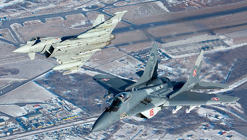 Typhoon és MiG-29