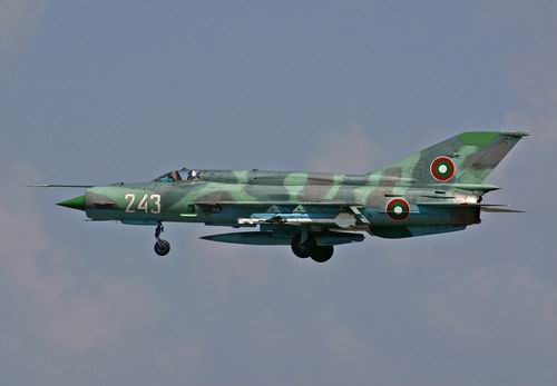 Bolgár MiG-21