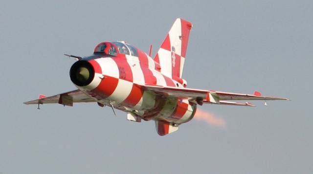 Horvát MiG-21 vadászrepülőgép