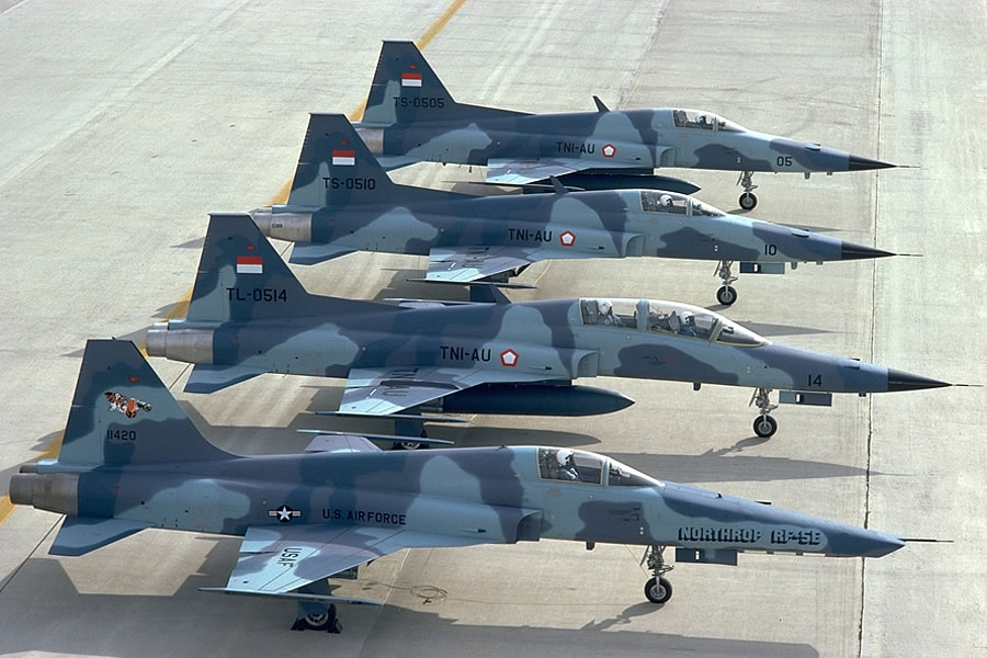 Indonéz Légierő F-5E