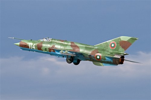 bolgár MiG-21