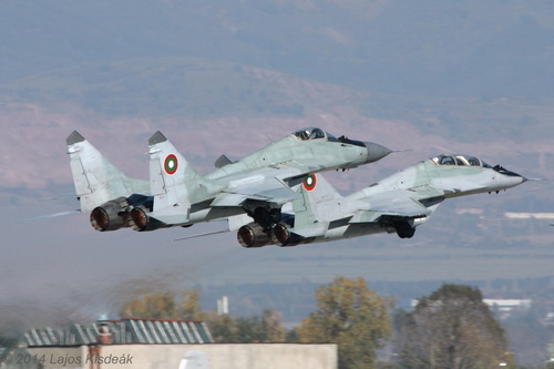 Bolgár MiG-29 géppár