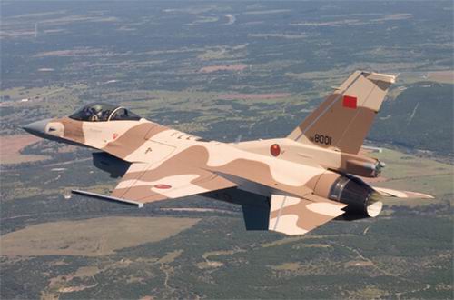 marokkói F-16-os