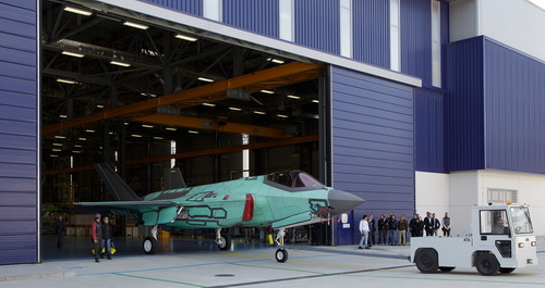 Íme az első, Olaszországban gyártott F-35-ös