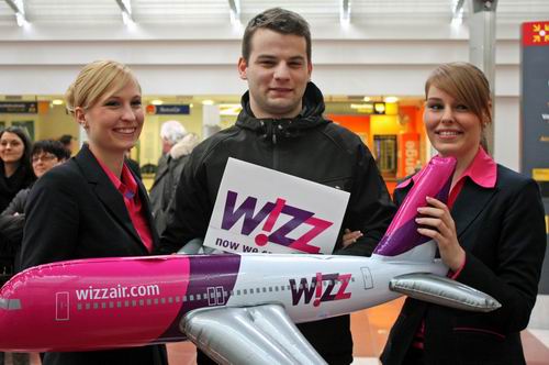 Ötmillió Wizz Air utas Budapesten