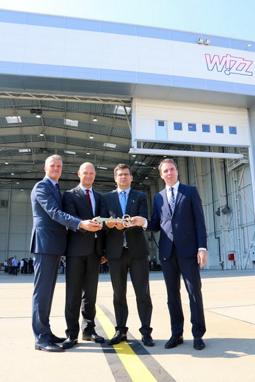 Új karbantartó hangárt adott át a Budapest Airport a Wizz Air-nek