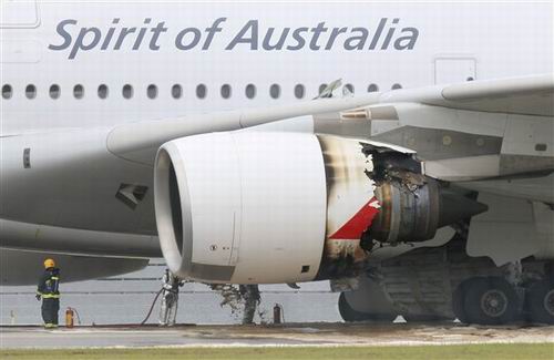Qantas A380 (VH-QQA) hajtómü