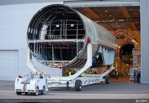 Végéhez közeledik az első A350XWB összeszerelése